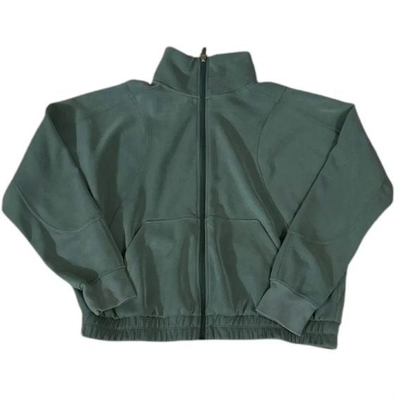 lululemon athletica Jackets & Blazers - Lululemon Softstreme Jacket Funnel Neck Pockets Size 12